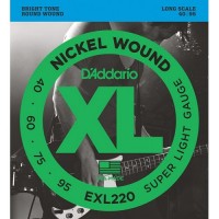 D`Addario EXL220 XL 40-95  žice za bas gitaru D`Addario EXL220 XL 40-95  žice za bas gitaru